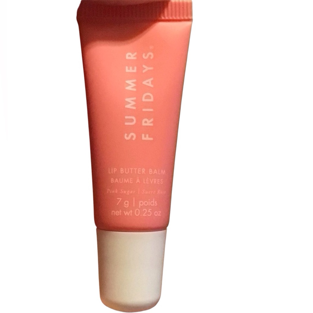 NEW! Mini Summer Fridays Lip Butter Balm in Pink Sugar